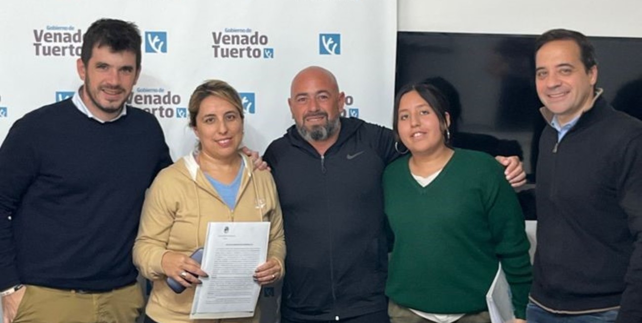 Anunció la quinta edición del programa "Nuestro Terreno" en Venado Tuerto