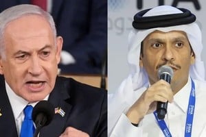Tensiones entre Israel y Qatar. Primeros ministros Benjamín Netanyahu y Mohammed bin Abdulrahman Al Thani. Reuters/DW