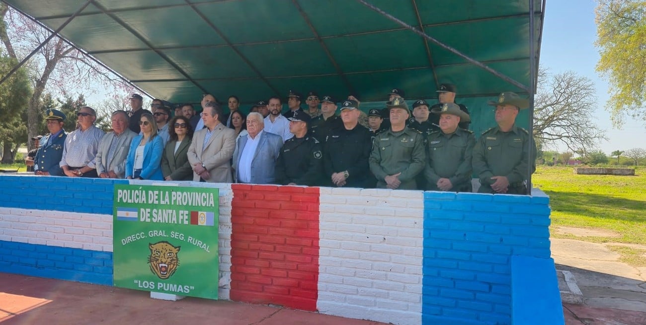Con un acto en Vera, la Guardia Rural "Los Pumas" celebró su 64º aniversario