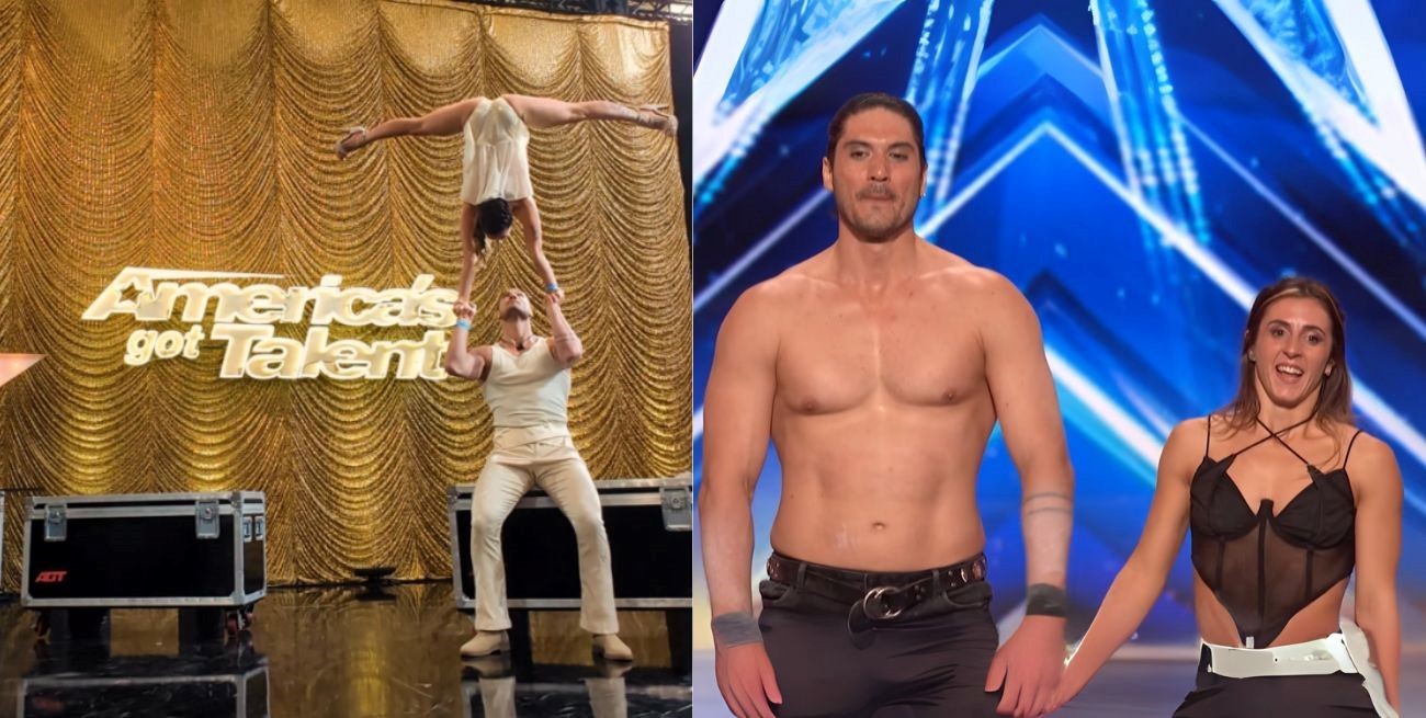 Una acróbata paranaense fue ovacionada en America's Got Talent y puede ganar el premio millonario