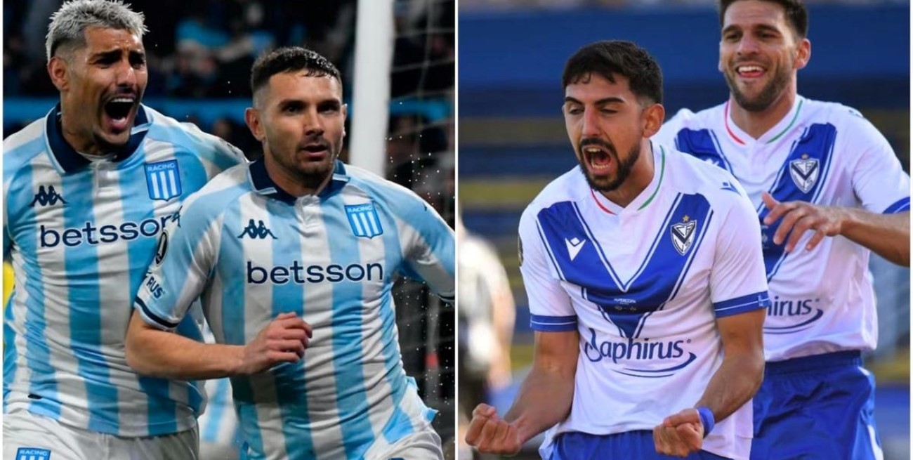 Racing y Vélez se cruzan por Copa Libertadores: cómo verlo y cuáles serían las formaciones
