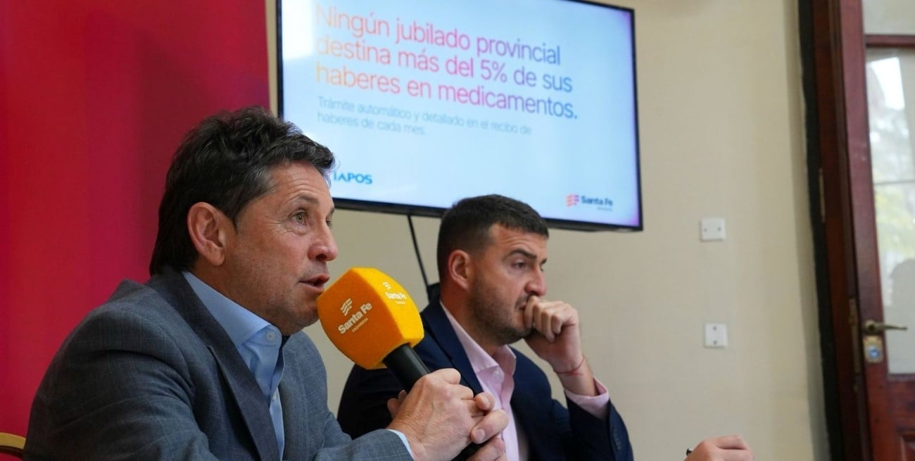 Santa Fe compensó a más de 6.300 jubilados para que reduzcan su gasto en remedios