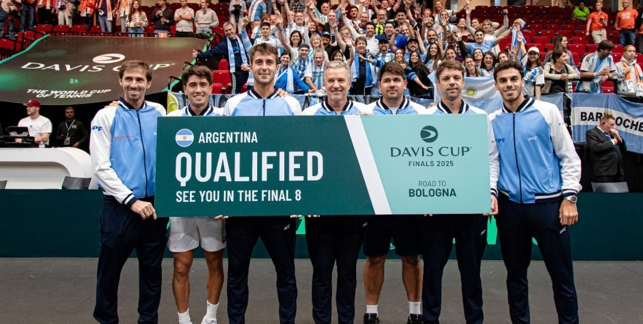 Se sorteó el Final 8 de la Davis y Argentina tiene rival de cuartos