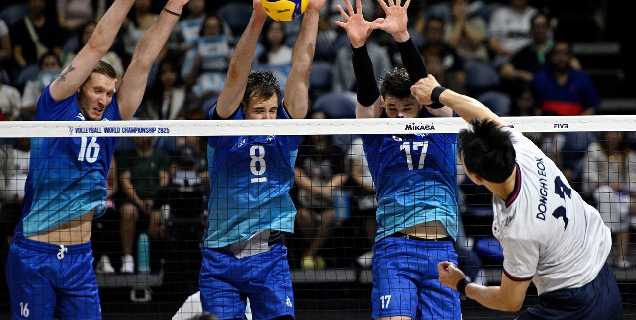 Cuándo juega la selección argentina de vóley ante Francia por el Mundial