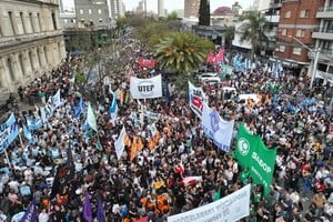 Nuevamente la universidad saldrá a la calle en todo el país el 12 de mayo. Foto: Manuel Fabatía