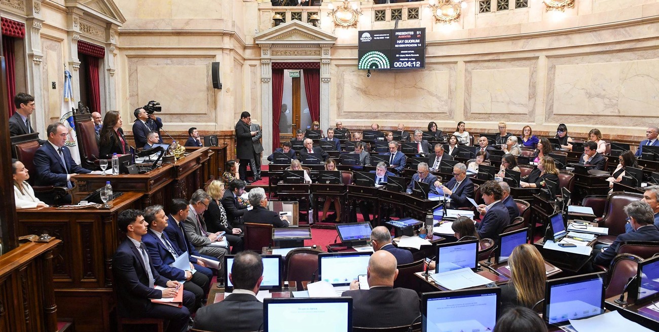 El Senado rechazó el veto de Milei a la ley que modifica el reparto de ATN a las provincias