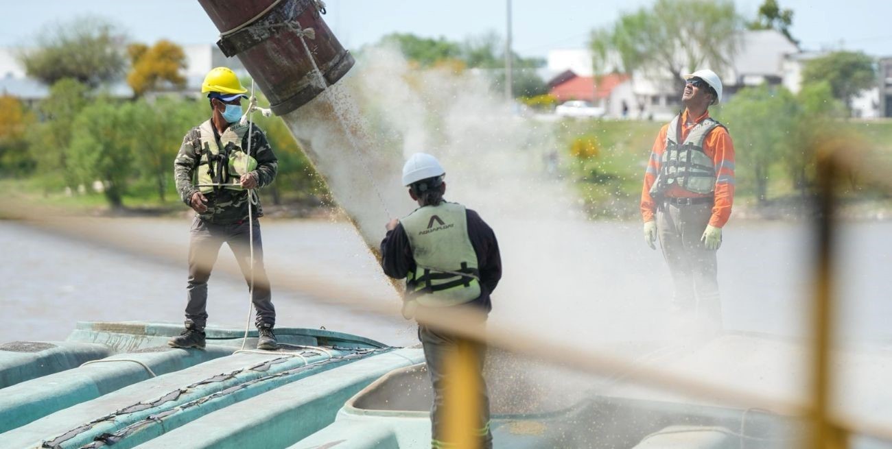 El Puerto de Santa Fe reactivó su actividad con el envío de 5 mil toneladas de soja