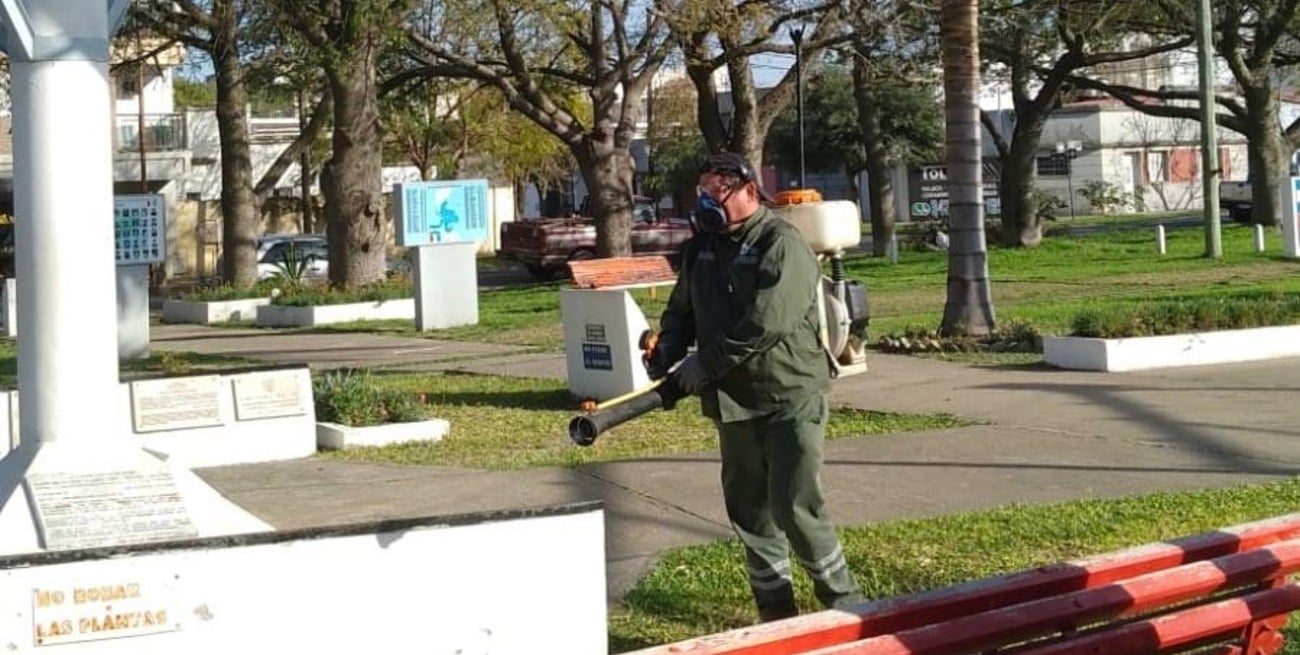 Santa Fe puso en marcha un cronograma de fumigaciones en plazas y espacios verdes