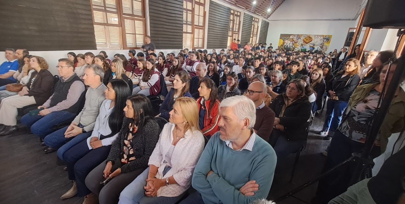 Borla formó parte de una nueva edición de la Expo Educativa