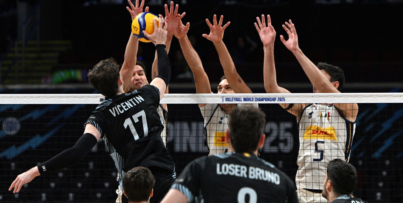 Argentina cayó 0-3 con Italia y se despidió en octavos