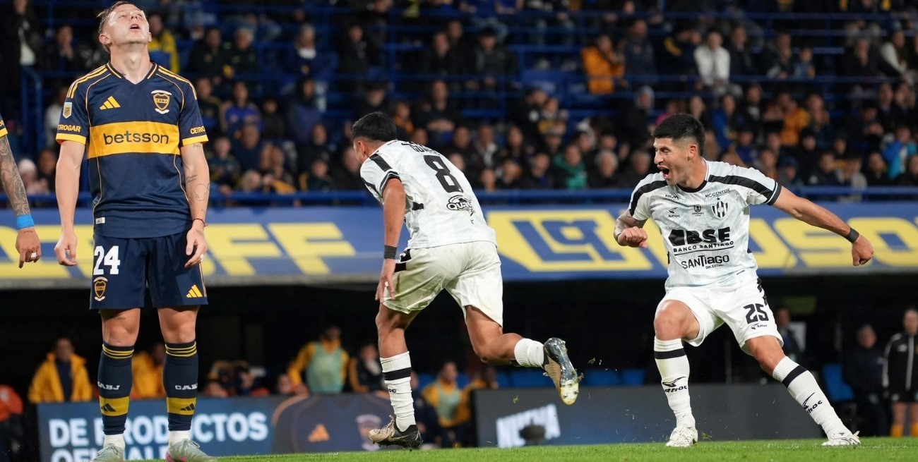 Central Córdoba se lo empató a Boca y Unión quedó como único líder