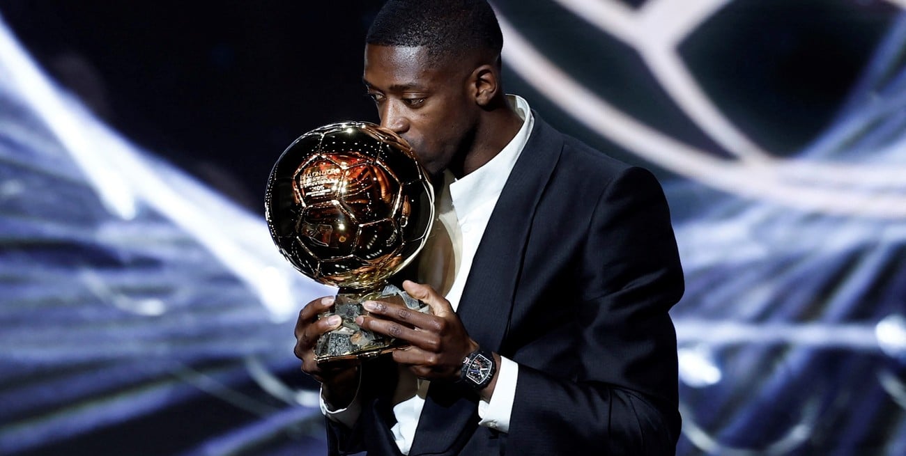 Ousmane Dembélé se quedó con el Balón de Oro 2025