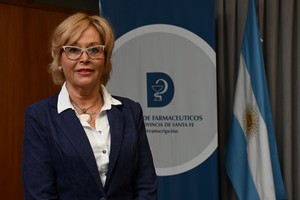 Mirian Monasterolo, presidenta del Colegio de Farmacéuticos de Santa Fe 1ª Circunscripción. Foto: Flavio Raina