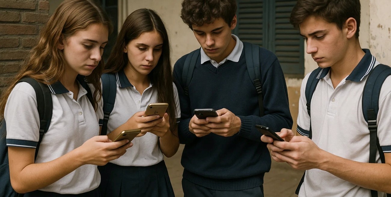 Santa Fe prepara un nuevo marco normativo para limitar el uso de los celulares en las aulas
