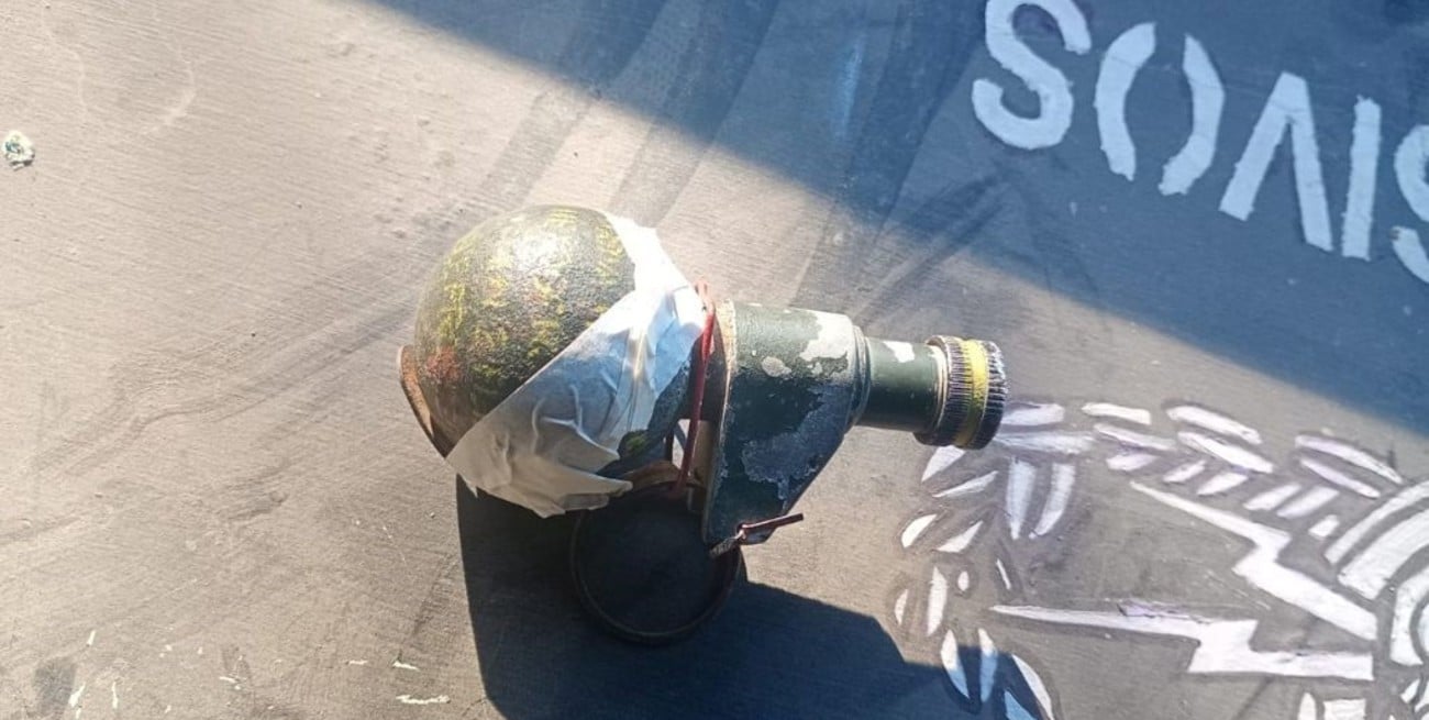 Hallaron una granada dentro de la Fiscalía de San Jorge 