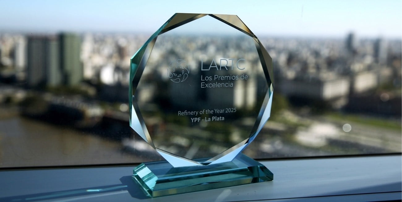 YPF: la Refinería de La Plata distinguida  como “Refinería del Año” por LARTC