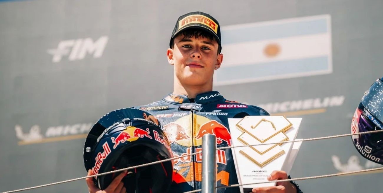 Valentín Perrone, entre dos banderas y un solo objetivo: “El año que viene, luchar por el campeonato”