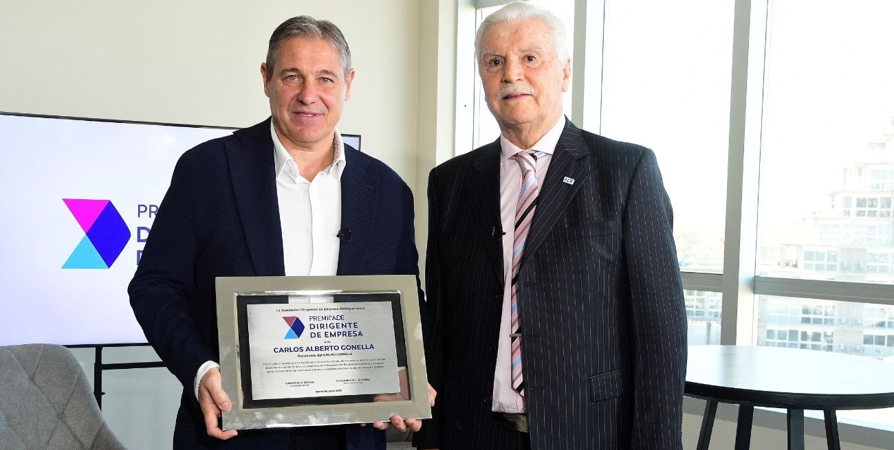Carlos Alberto Gonella fue distinguido como Dirigente de Empresa 2025 
