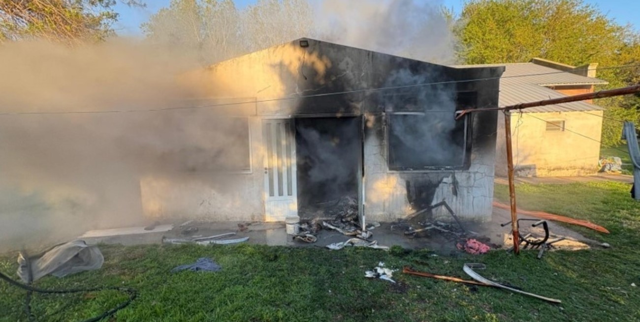 Incendio en un geriátrico de Junín: cuatro muertos y cinco heridos graves