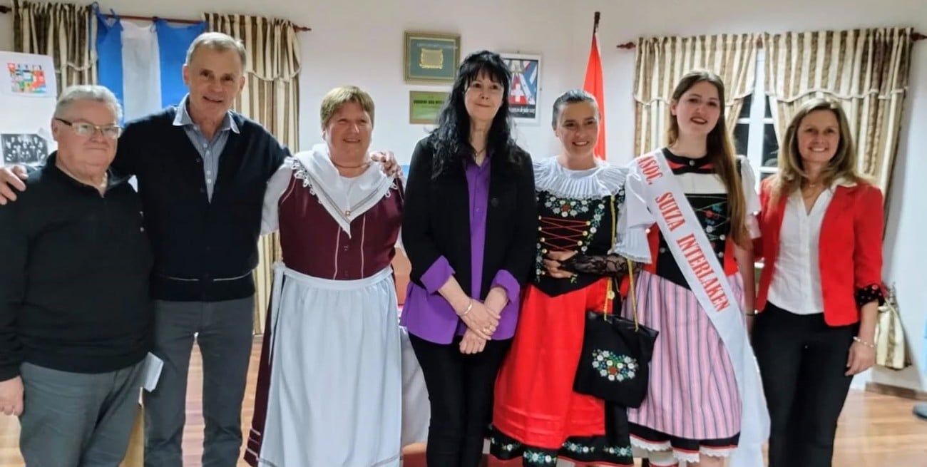 Franck rindió homenaje a sus raíces con una nueva edición de Semana de la Cultura Suiza