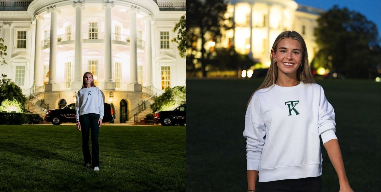 La nieta de Trump utiliza la Casa Blanca como set de fotos para su marca de ropa y genera polémica
