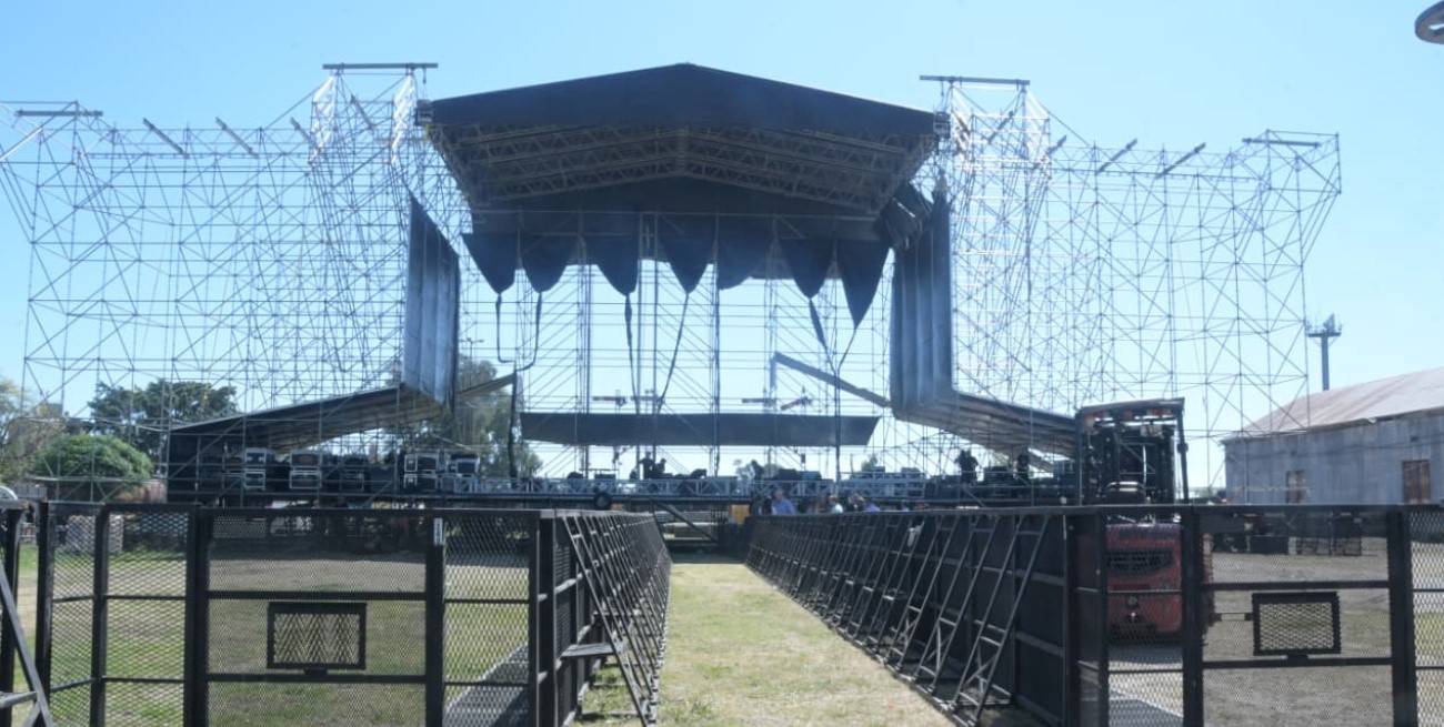 Santa Fe se prepara para el recital de Airbag y el Harlem Festival en la Estación Belgrano