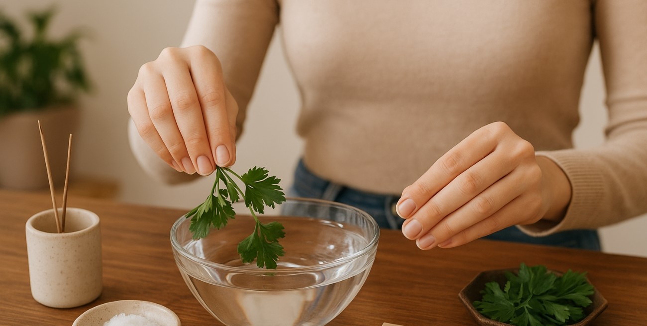 Purificá tu hogar con perejil, agua y sal siguiendo el Feng Shui