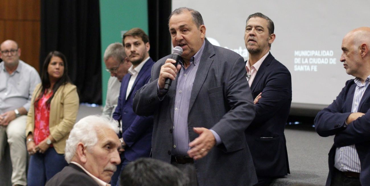 Poletti escuchó a 38 vecinalistas y presentó un balance de gestión en Santa Fe