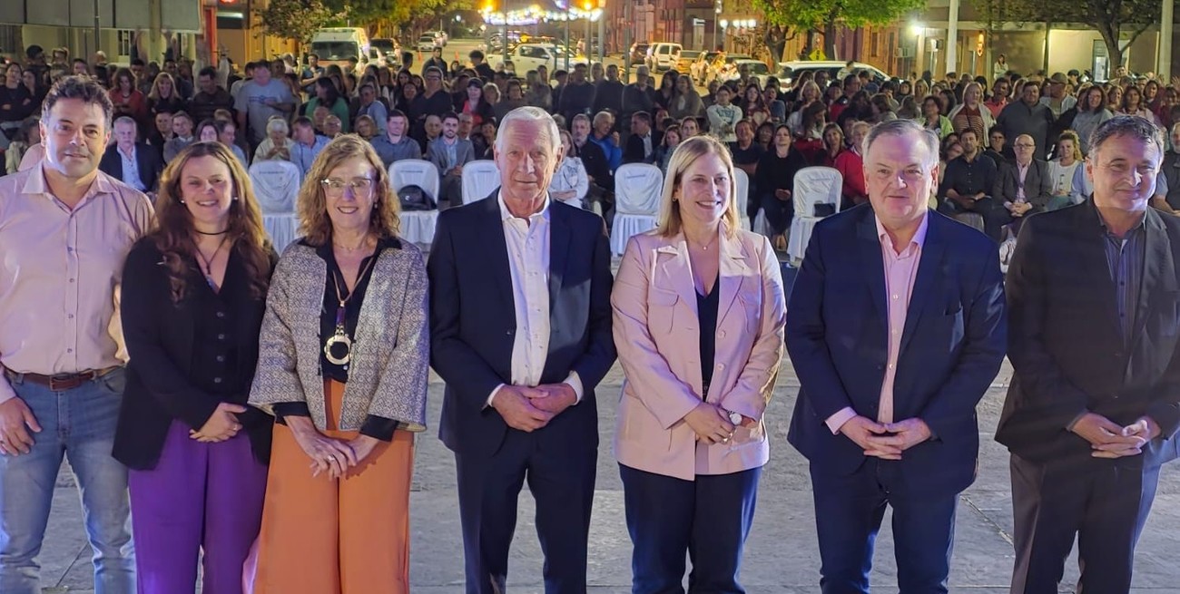Se inauguró en Suardi el "Nuevo Parque del Ferrocarril"