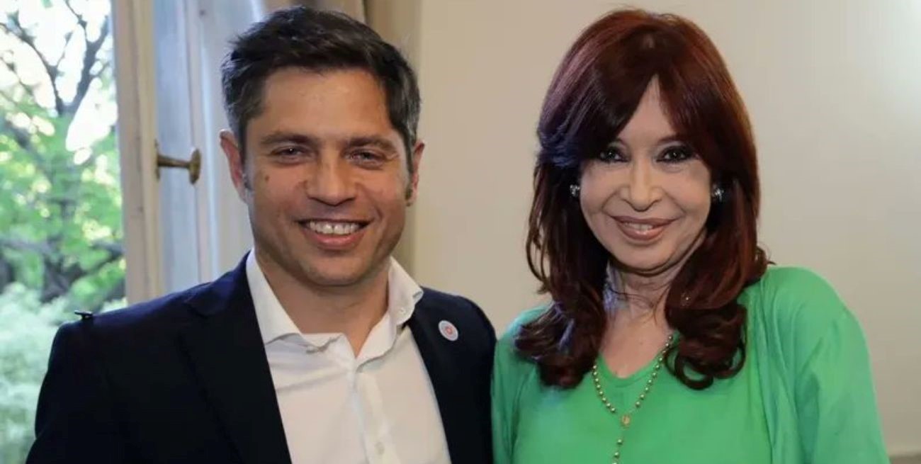 Axel Kicillof y Cristina Kirchner 
se reunieron en San José 1111