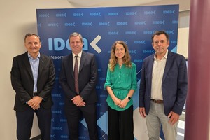 Fabián Kon, Santiago Mignone, Luciana Poletti y Mariano Bosch.