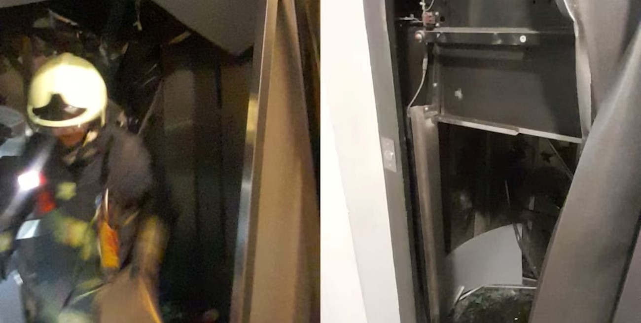 Accidente en Palermo: un ascensor cayó desde el noveno piso con diez jóvenes adentro