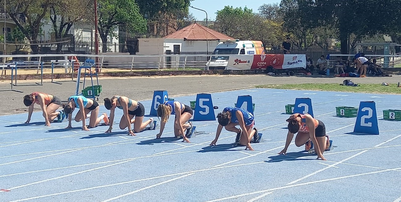 Comenzó la Copa Santa Fe de Atletismo 