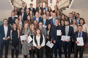 La Defensora General del MPD encabezó el acto de jura a la nueva Constitución Provincial. Foto: Prensa MPD