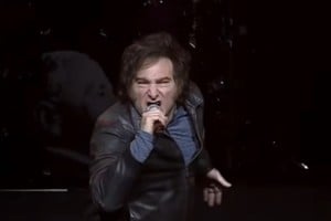 Milei brindó un show musical como previa a la presentación de su libro.