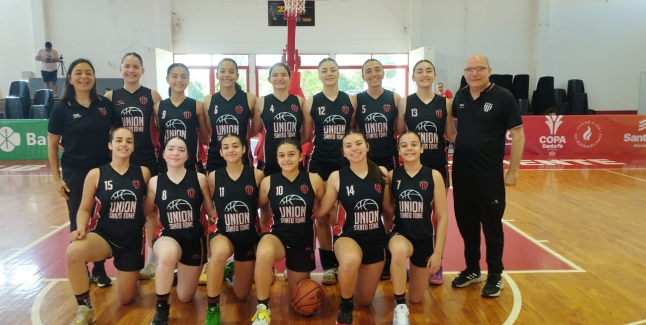 Unión Santo Tomé, Libertad de Sunchales, Ben Hur de Rosario y Paganini de Baigorrria jugarán las finales del U15 Femenino de básquet