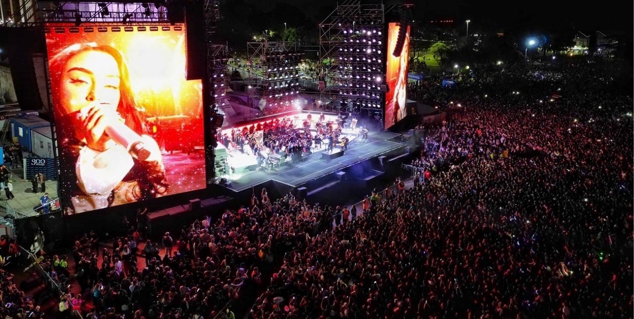 Rosario celebró sus 300 años con 250 mil personas al pie del Monumento