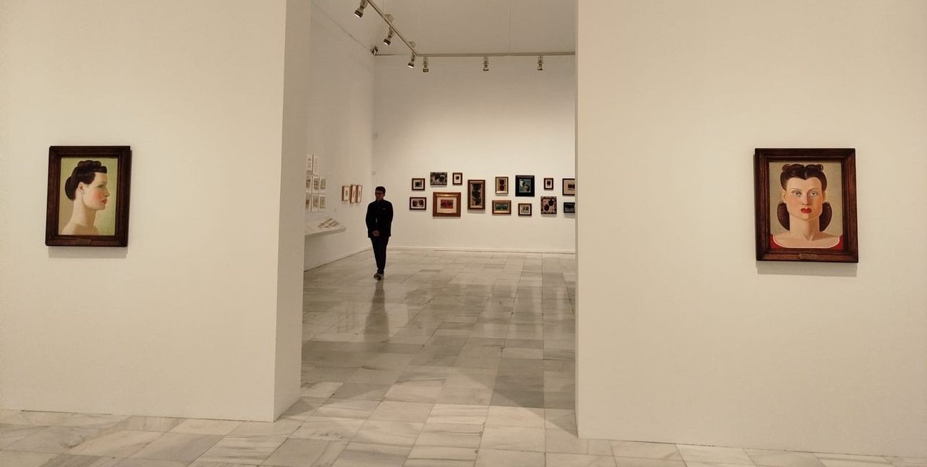 Dos obras del Rosa Galisteo están expuestas en el Museo Reina Sofía de Madrid