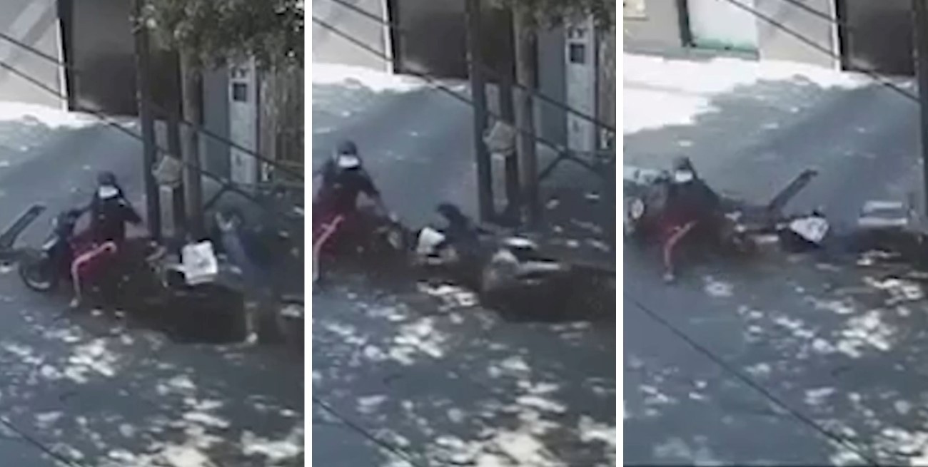 Un motochorro arrastró a una monja en Córdoba para robarle el bolso