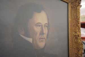 El cuadro del Brigadier López, una de las "estrellas" de la colección. Foto: Fernando Nicola.