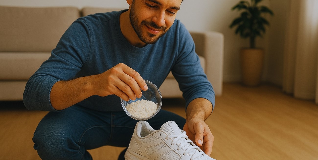 Este truco casero con arroz mantiene tus zapatos como nuevos