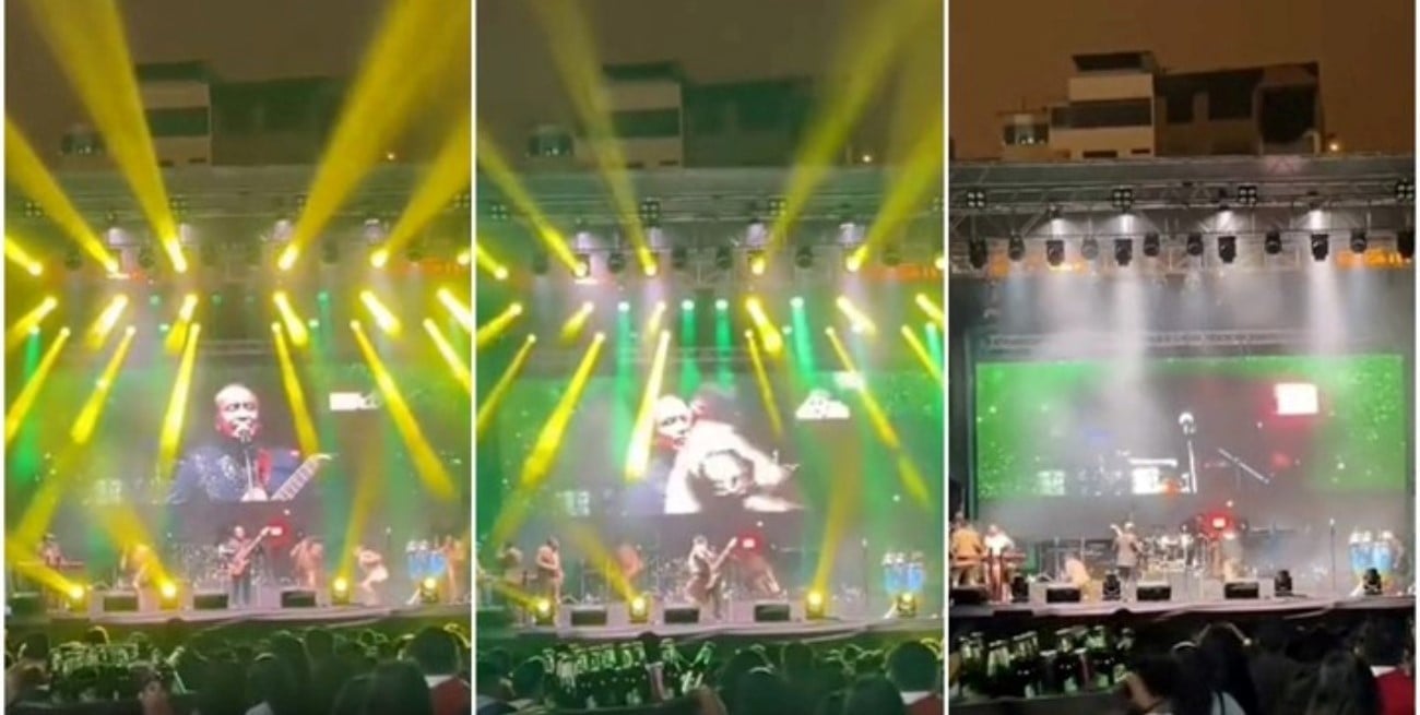 Balacera en un concierto de Agua Marina deja cuatro músicos heridos en Lima