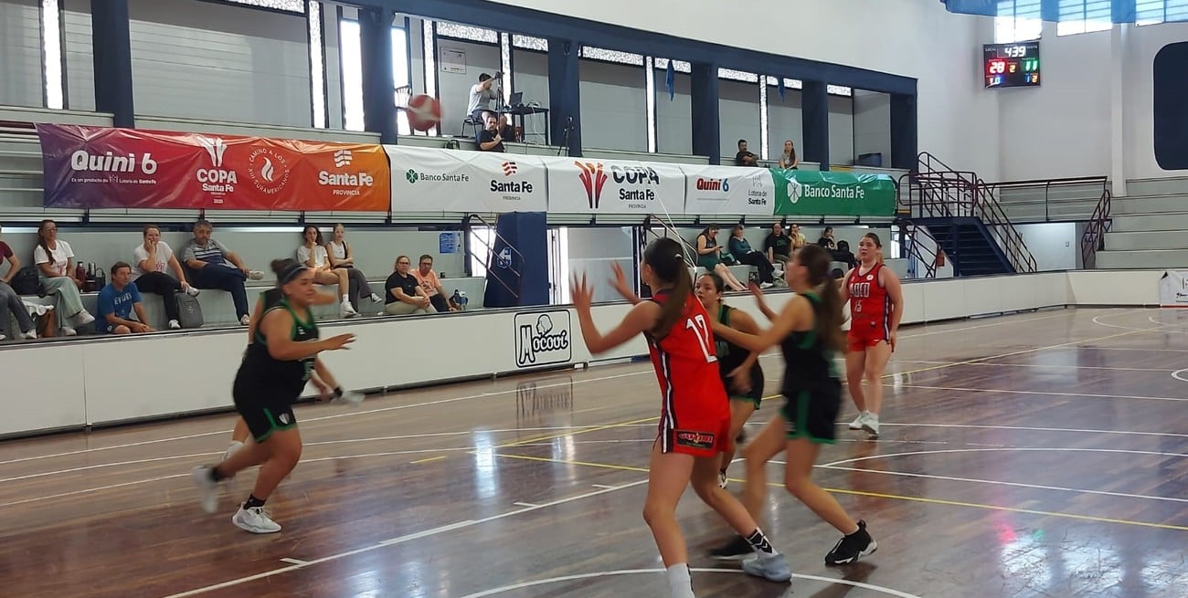 Básquet femenino U17 en la Copa Santa Fe: ¡están los finalistas!