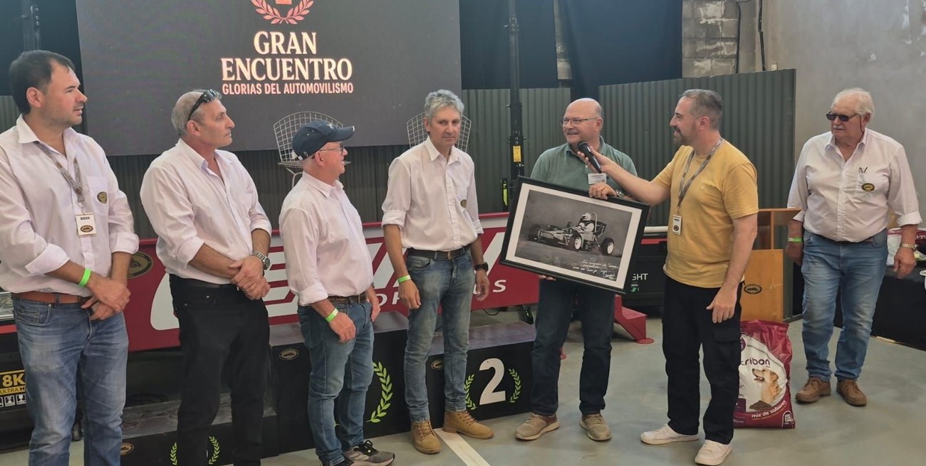 Pasión fierrera: primer encuentro de ex pilotos de fórmulas del interior en Casilda