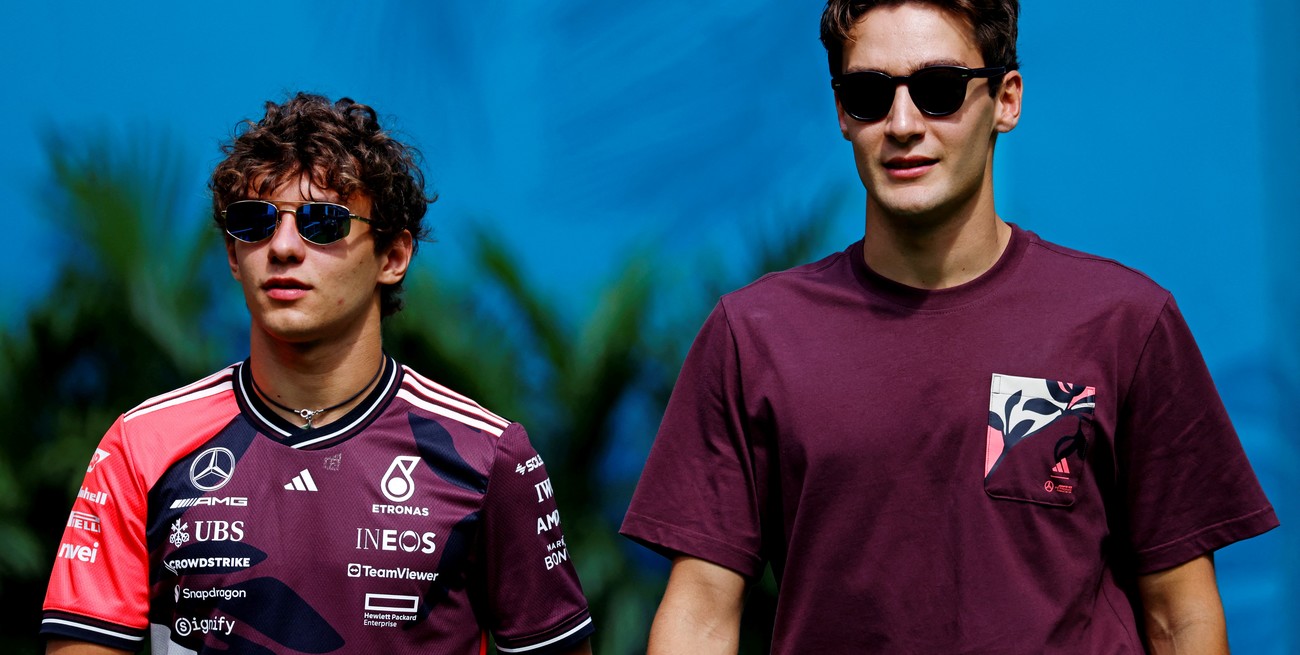 Mercedes renovó a Russell y Antonelli y le cerró la puerta a Verstappen