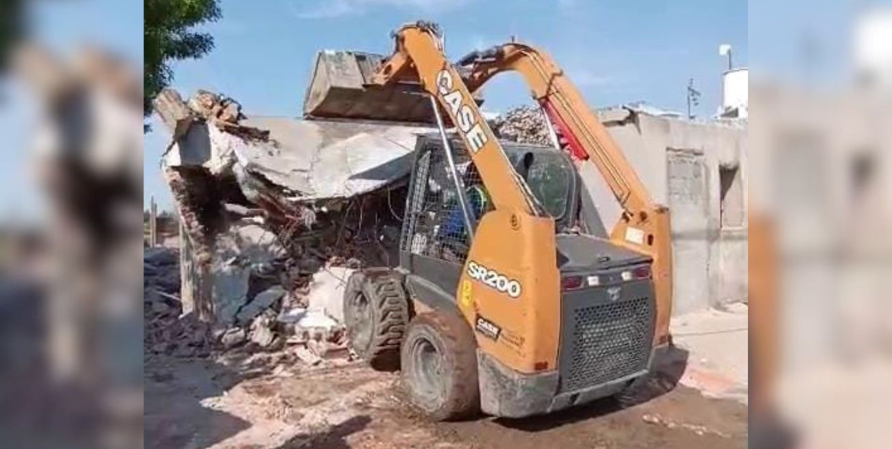 Derribaron otro búnker en Frontera