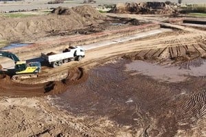 Construyen una nueva celda de disposición final en el relleno sanitario de Venado Tuerto