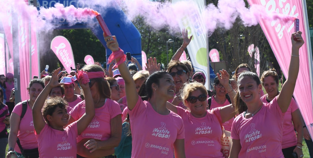 “Vestite de Rosa” este sábado Santa Fe por la detección temprana del cáncer de mama
