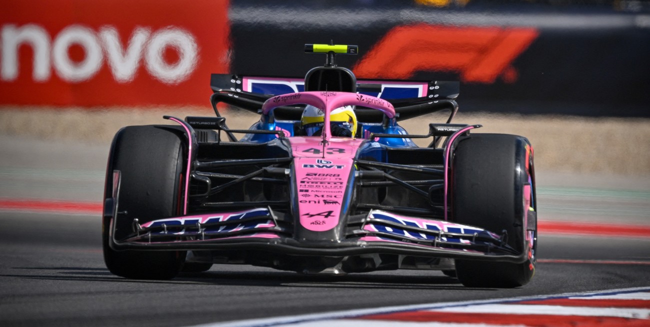 Colapinto quedó afuera en Q1 y partirá 17° en la sprint de Austin