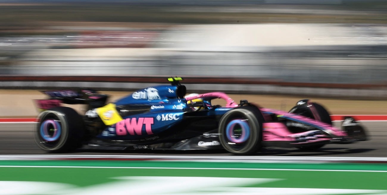 Colapinto ilusiona en Austin: fue más rápido que Gasly en la práctica del GP de EE.UU.